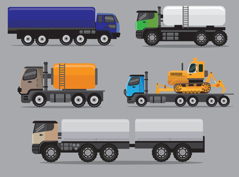 Set of Trucks