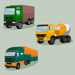 set of trucks