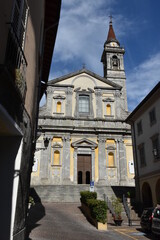 Chiesa prepositurale di San Giovanni Battista, Asso, Como, Italia