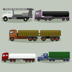 set of trucks