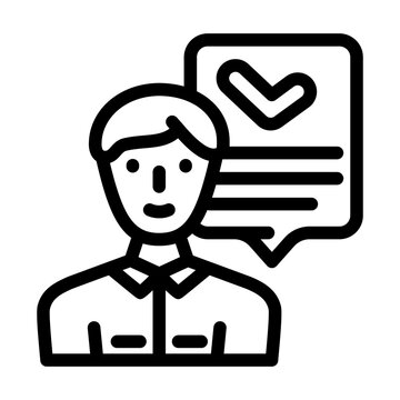 mql marketing qualified lead line icon vector. mql marketing qualified lead sign. isolated contour symbol black illustration
