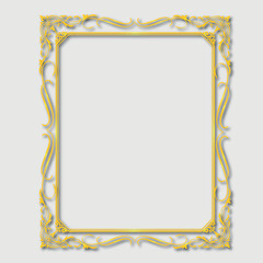 Frame, in the style of an ornament, Vector illustration eps 10, Art.