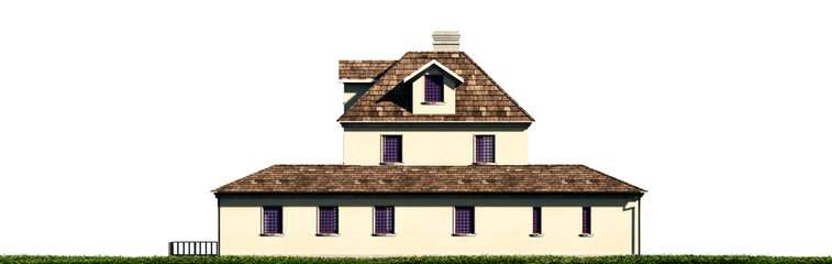 architecture concept, historic house
