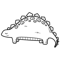 Dinosaur lineart