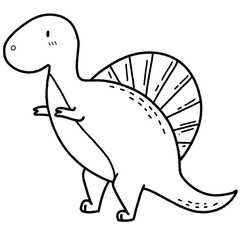 Dinosaur lineart
