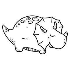 Dinosaur lineart