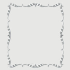 Frame, in the style of an ornament, Vector illustration eps 10, Art.