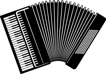 Classical accordion png illustration