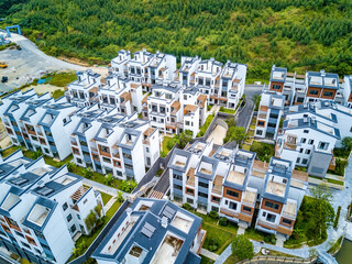 Fototapeta premium Luxury villa real estate project located in the outdoor mountains