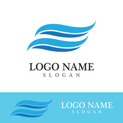 Wave beach vector illustration design