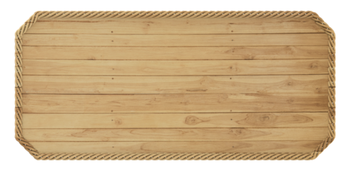 wooden board isolated on white