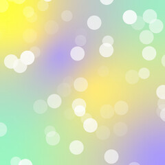 Rainbow Bokeh Background