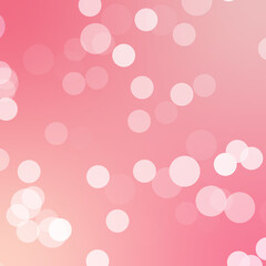 Pink Bokeh Background
