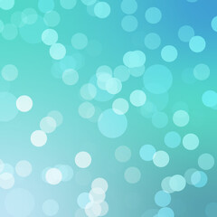 Blue Bokeh Background