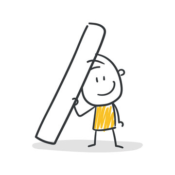 Strichfiguren / Strichm&auml;nnchen: Interpunktion Schr&auml;gstrich. (Nr. 792)