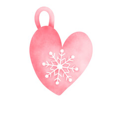 heart shaped isolated