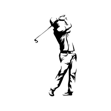 recommend clip art: golf player silhouette