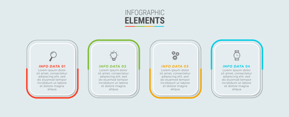 step infographic design