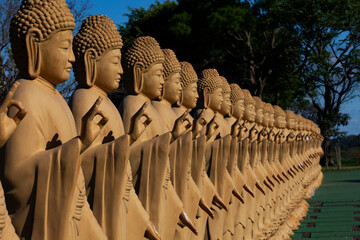 Buddhist Statues - Reincarnation of Buddha, Iguassu Falls, Brazil