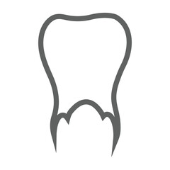 Tooth logo vector icon 