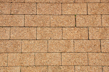 Paving slab with granite chips, zodiac background, abstraction
