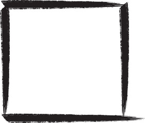 Square Frame Brush Stroke