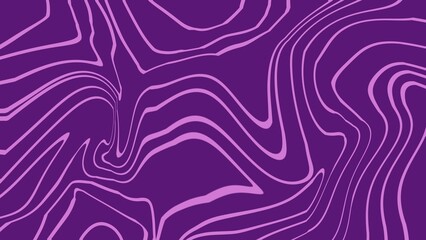 Purple topographic backgrounds and textures with abstract art creations, random violet waves line background