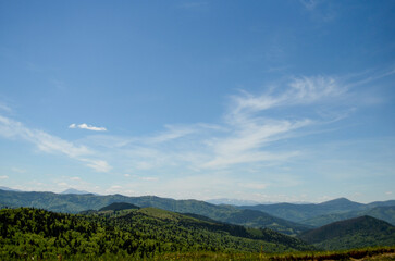 Mountains summer landscape 