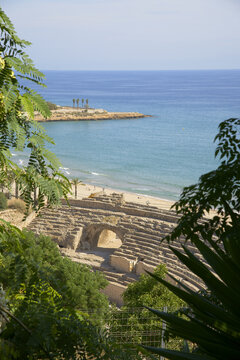 Anfiteatro romano(s.IIa.C).Tarragona.Catalunya.Espa&ntilde;a.