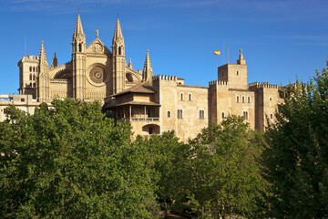 Catedral de Mallorca ,siglo. XIII a siglo.XX .Palma.Mallorca.Islas Baleares. Spain.