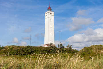 Fototapeta na wymiar Leuchtturm von Blåvand
