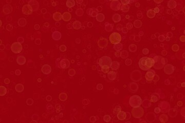abstract, red background with bokeh, illustration