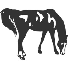 Horse Vintage Illustration Vector