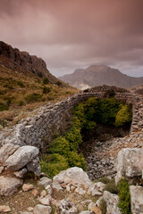 Casa de Neu y Puig Major, 1436 metros. Coll des Telègraf. Escorca.Sierra de Tramuntana.Mallorca.Islas Baleares. Spain.