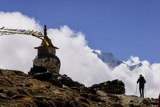 Chyakurwa Kharka.Dingboche. Imja Khola.Sagarmatha National Park, Khumbu Himal, Nepal, Asia.