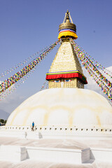 estupa de Boudhdanath.Kathmandu, Nepal, Asia.