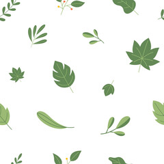 Leaves pattern concept
