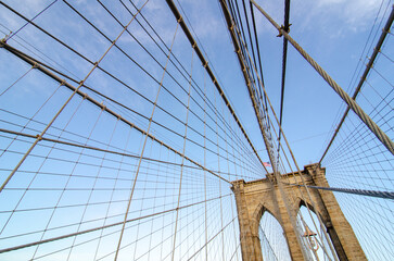 Brooklyn Bridge in New York, United States