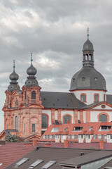 Fototapeta na wymiar Jesuit Church, Mannheim (Jesuitenkirche St. Ignatius und Franz Xaver)