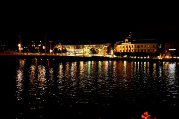 night view of Lucerne 