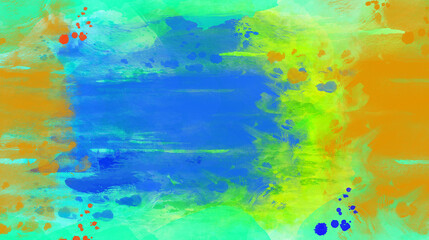 Obraz na płótnie Canvas handmade abstract art background with watercolor, Alcohol ink, spots elements with purple, violet and blue color. for wallpaper, poster, texture or cards.