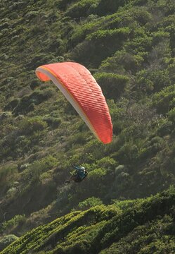Paraglider in Brenton on Sea, Western Cape