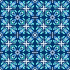 pattern blue