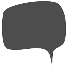 Speech bubble hand draw doodle.