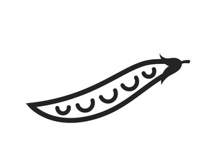 peas line icon. agriculture, vegetable and harvest symbol. organic vegan food