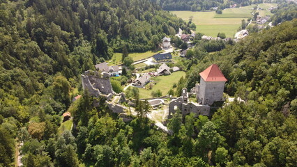 Castle rock on the entry of valley Draga © UroSzUp