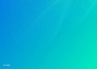 Line Background. Blue Sky Lines for Presentation, Products, Product Design, Label, Label Design, Package, Packaging, advertising, ads, web design, banner, web banner, wallpaper, Vector illustration.