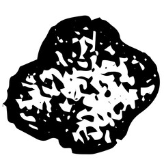 Hand draw cloud.
