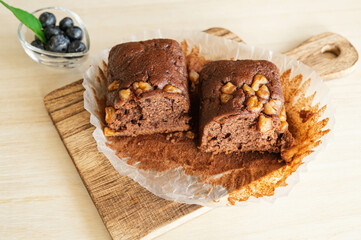 チョコパウンドケーキ