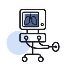 ICU ventilator medical therapy lungs ventilation